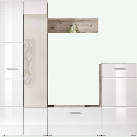 Tiriolo Legno laminato - Bianco lucido (1/3)