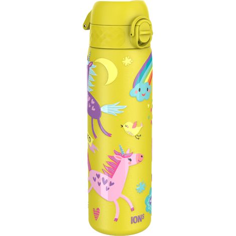 Bottiglia a parete singola ION8 I8SS600PYUNIC Unicorni (Giallo) (1/5)