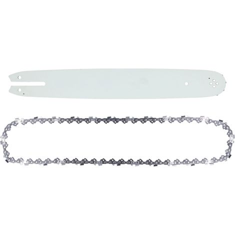 Ensemble d'accessoires de rechange pour chaîne et guide-chaîne de tronçonneuse Husqvarna 250PS 16 pouces 55 sections