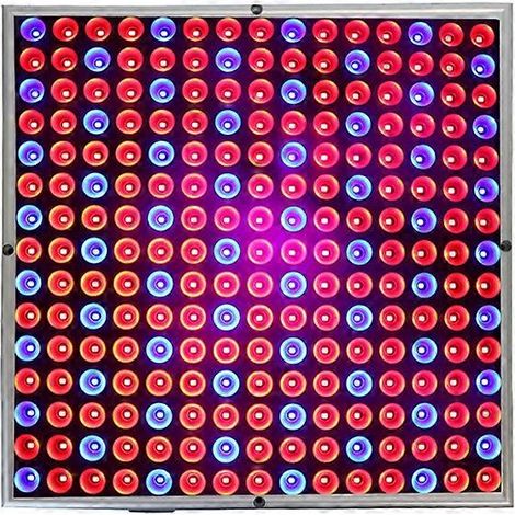 Lampe horticole LED rouge et bleue, 45 W, 225 LED, puce LED 2835, câble de 1,5 m (1/4)