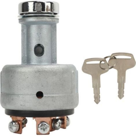 Vtizikl Commutateur d'allumage avec clés 08086-10000 Remplacement pour John Deere 650 750 850 950 1050