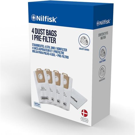 sacchetti per la polvere originali + prefiltro - Accessori per aspirapolvere selezionati (128389187) (1/5)