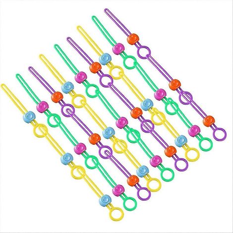 30 pièces Explainout multi usage scelleuse TPE réutilisable Zip Ties pour aliments et câble Management (1/5)