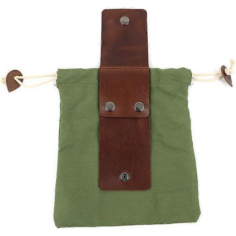 Sac de cueillette Derivemid, pochette pliable en toile PU pour les aventures en plein air (1/5)