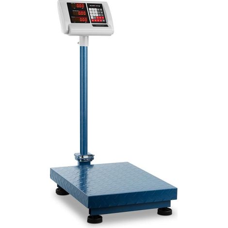 Helloshop26 – Balance plate-forme professionnelle 150 kg – Précision 10 g – Dimensions 40 x 50 cm – Inox pour usage intensif