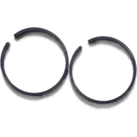 Kit 2 Segments de Piston 44x1,2mm Acier Trempé pour Moteurs 2 Temps Débroussailleuse Tronçonneuse Haute Résistance (1/4)