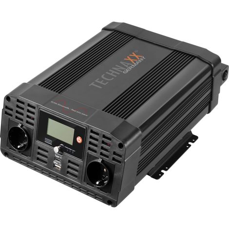 TECHNAXX Wechselrichter TE23, 12V-/230V, 3000 W Sinus