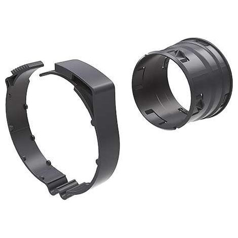 Conector ventilación Aldès clip fácil 11 cm profundidad 6.5 cm ancho