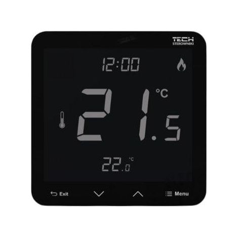 Termostato tech t-3.1 modo manual control suelo