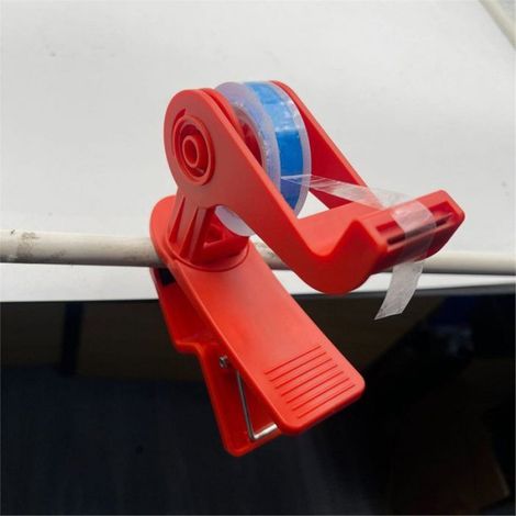 Dévidoir Adhésif - Pour Masquage Peinture Et Jointoiement Carrelage - Fixation Clip Sur Bureau Table Écran - 1 Pièce (1/5)