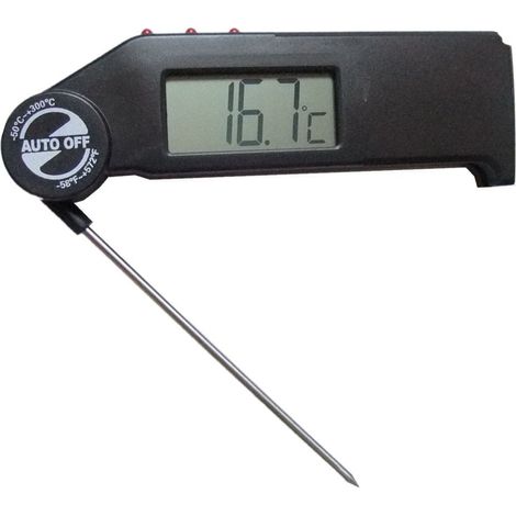 Thermomètre à Sonde Pliable - 50 à 300°C - Combisteel