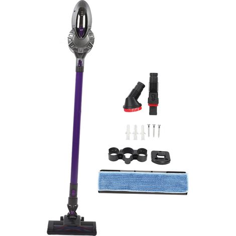 Aspirateur balai sans fil 2200mAh prise US 100‑240V 40min autonomie pour sols durs poils d'animaux (1/5)