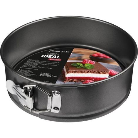 Teglia rotonda antiaderente, ideale, 20 cm antiaderente (1/3)