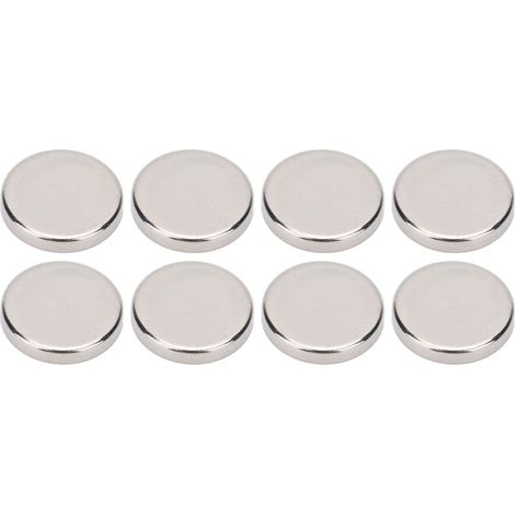 Lot de 50 aimants néodyme. Aimants ronds et puissants, parfaits pour les loisirs créatifs, les expériences scientifiques, le bricolage et comme aimants pour réfrigérateur. Adaptés à de multiples usage (1/5)