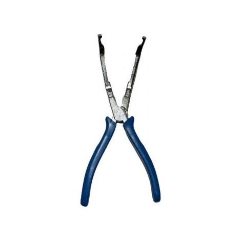 PINZA CURVA BECCO LUNGO PER CAPPUCCI RIMOZIONE CANDELE CAPPUCCI 235MM (1/5)