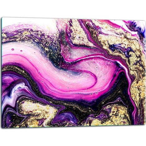 Schneidebrett aus Glas, 52 x 40 cm, farbig (1/5)