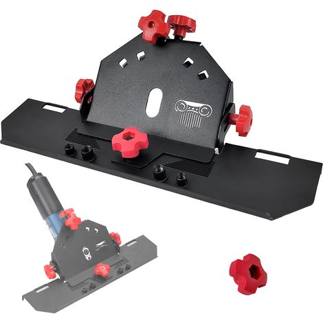 Coupe-carrelage d'angle à 45 degrés, chanfreineuse, coupe-carrelage 115-125 mm, support pour meuleuse d'angle (1/5)