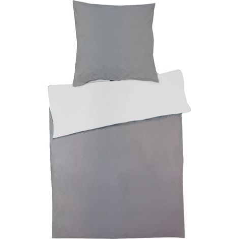 Cashmere Touch Wende-Bettwäsche Unifarben-D740076-grau-anthrazit (1/3)