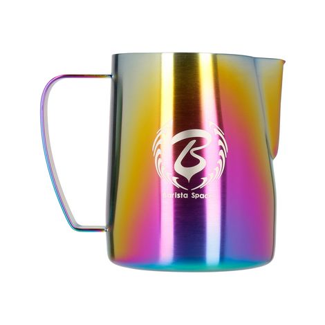 Barista Space - Buntes Milchkännchen Sandy Rainbow 600 ml (1/3)
