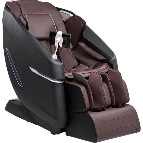 Mophorn Poltrona Massaggiante con Binario SL flessibile, Poltrona Reclinabile 3D Zero Gravita Shiatsu, Varie Modalita Automatiche, Riscaldamento, Altoparlante Bluetooth, Airbag, Rullo Poggiapiedi (1/5)