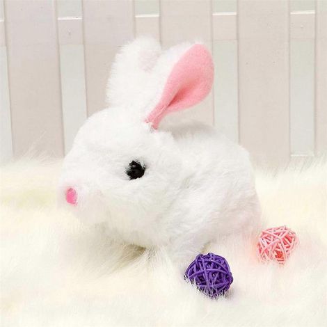 Rabbit Toys - Interactive Educational Toys That Can Walk And Talk, Plush Toy Rabbit, Easter Plush Toy Rabbit, Walk, Jump, Move Ears, Rabbit Nose, Chil (1/5)