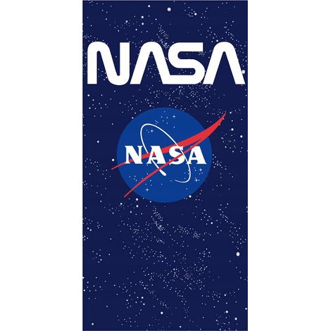 Toalla de secado rápido NASA GRANDE 70x140 azul marino D085C