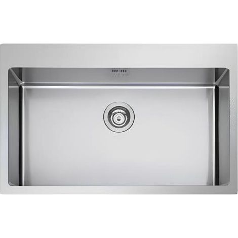 Apell SZ76FBC Lavello Cucina 1 Vasca in Acciaio Incasso Larghezza 77 cm colore Acciaio