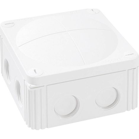Wiska 10060533 Cassetta di derivazione (L x L x A) 110 x 110 x 66 mm Bianco IP66/IP67 1 pz.