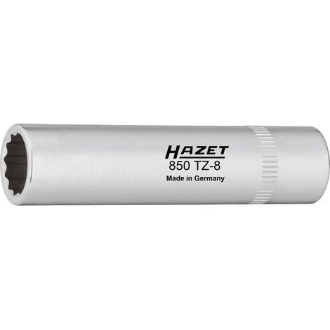 Inserto per rivestimento carter della catena 850TZ-8 ∙ Attacco quadro, cavo, 1/4 di pollice (6,3 mm) ∙ Profilo trazione con doppio esagono esterno ∙ AC 8 mm (1/3)
