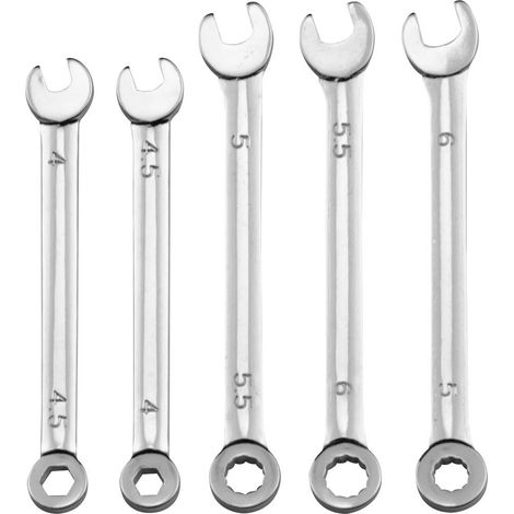 Jeu de clés mixtes 4 - 6 mm Donau Elektronik 920 5 pièces 1 set (1/2)