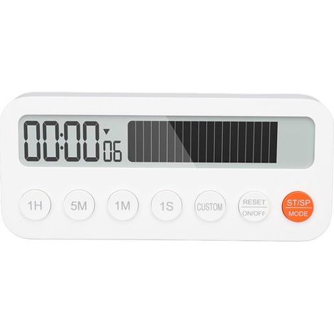 Allecta - Temporizador de cocina digital con gran pantalla LED para cocinar, hacer ejercicio y estudiar. (1/5)
