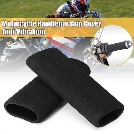 Paar komfortable, vibrationsdämpfende Schaumstoff-Lenkergriffe für Motorrad (1/5)