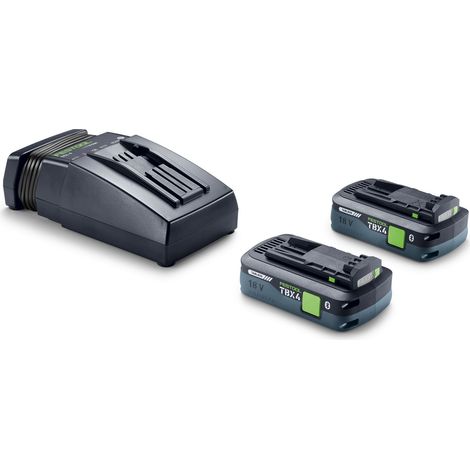 Festool Energie-Set 18V 2xTBX4/TCL6