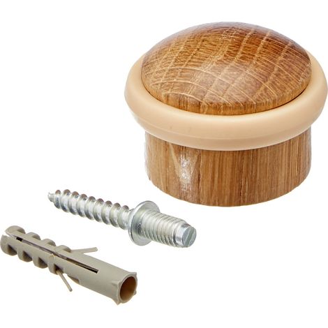 FERMAPORTA A VITE LEGNO ROVERE (1/2)