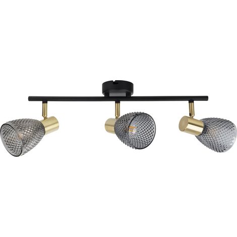 Plafonnier et applique murale à 3 spots, luminaire pour éclairage intérieur sans ampoule - PANGIVO (1/5)
