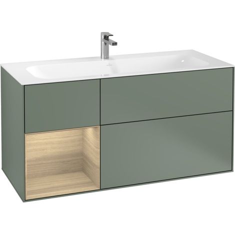 Villeroy & Boch F060PCGM Meuble sous-lavabo Finion F06
