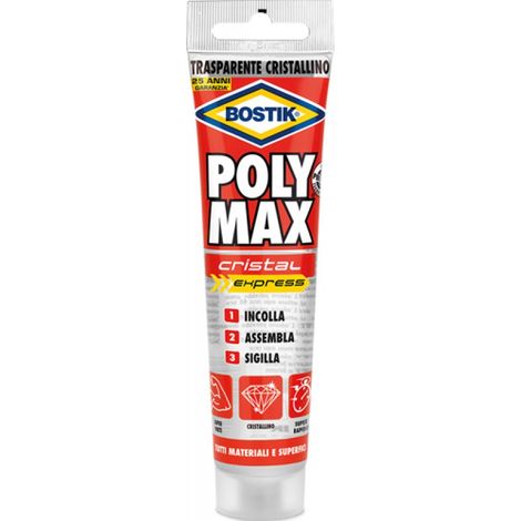 ADESIVO DI MONTAGGIO POLYMAX EXPRESS CRISTAL 115GR