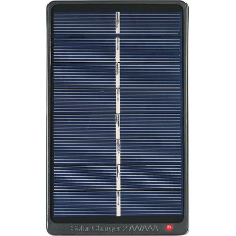 2 AA/AAA Chargeur de piles rechargeables Chargeur solaire 1W 4V Panneau solaire pour le chargement de la batterie (1/5)