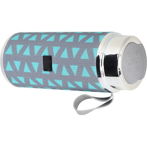 Enceinte Bluetooth sans fil AK-103, appels mains libres, entrée AUX, radio FM, portable