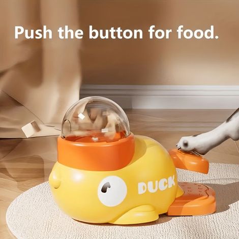 Distributeur de nourriture interactif pour animaux — Jouet-puzzle à alimentation lente conçu pour les chats et les chiens (1/5)