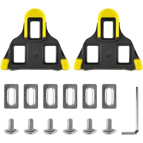 Fahrradpedalplatten, rutschfeste Rennradpedalplatten, Fahrradschuhe, Pedalplattenabdeckungen kompatibel mit SPD SL für Rennräder (1/5)