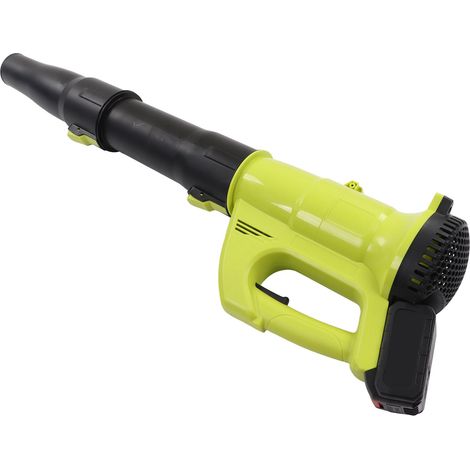 Souffleur sans fil 12000 tr/min 42 m/s, 1 bouton, pour neige, débris, poussière, 100-240V prise UE, feuilles, nettoyage extérieur (1/5)
