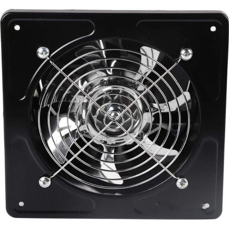 6" Ventilateur Extracteur D\'air Diamètre du Trou de Perçage 150mm Extracteur D\'air 40W Ventilateur D\'extraction Mural Pour Cuisine Salle de Bain (1/5)