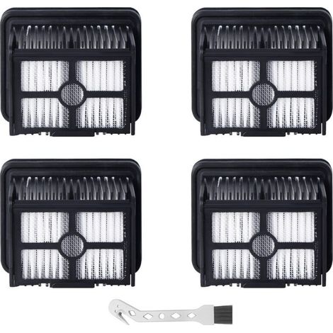 Lot de 4 filtres HEPA pour aspirateur Dreame H12 Pro – Filtration 99,9 % – Lavables et réutilisables – Pour eau et poussière (1/5)