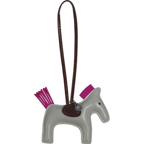 EQuest Taschenanhänger Pferd, Grau - Stilvolles Accessoire für Pferdeliebhaber