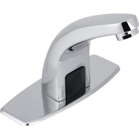 Robinet capteur infrarouge – sans contact – mains libres – inox – chaud/froid – G1/2 – cuisine / salle bain – mural