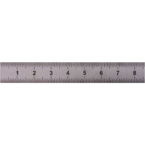 Réglet inox flexible gradué Wilmart - 300 mm - Classe II (1/3)