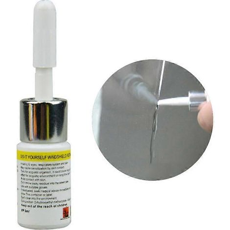 Kit de réparation de pare-brise auto neuf pour vitres fissurées : résine de scellement pour vitres fissurées, outils pour vitres de voiture, outil de réparation des rayures. (1/5)