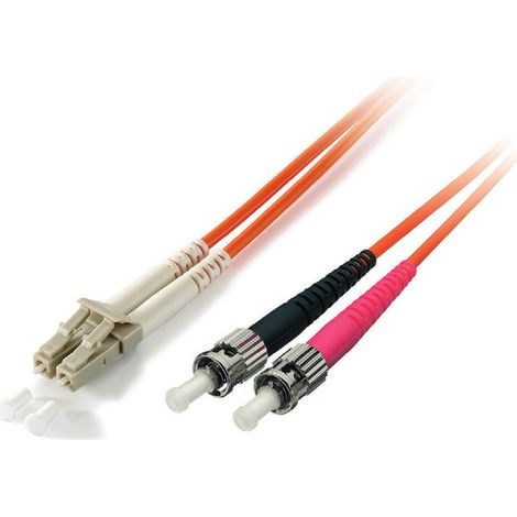 Equip LWL Patchkabel LC- ST 15.00m Singlemode Duplex OS2 ge Polybeutel