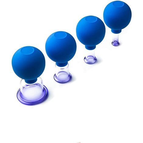 Ventouses pour traitement et massage (4 pièces) (1/5)